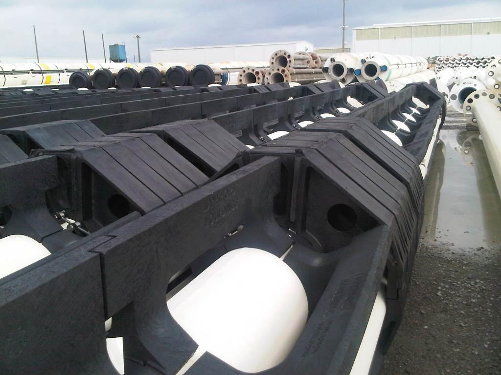 Lankhorst Riser Fins and shims assembly